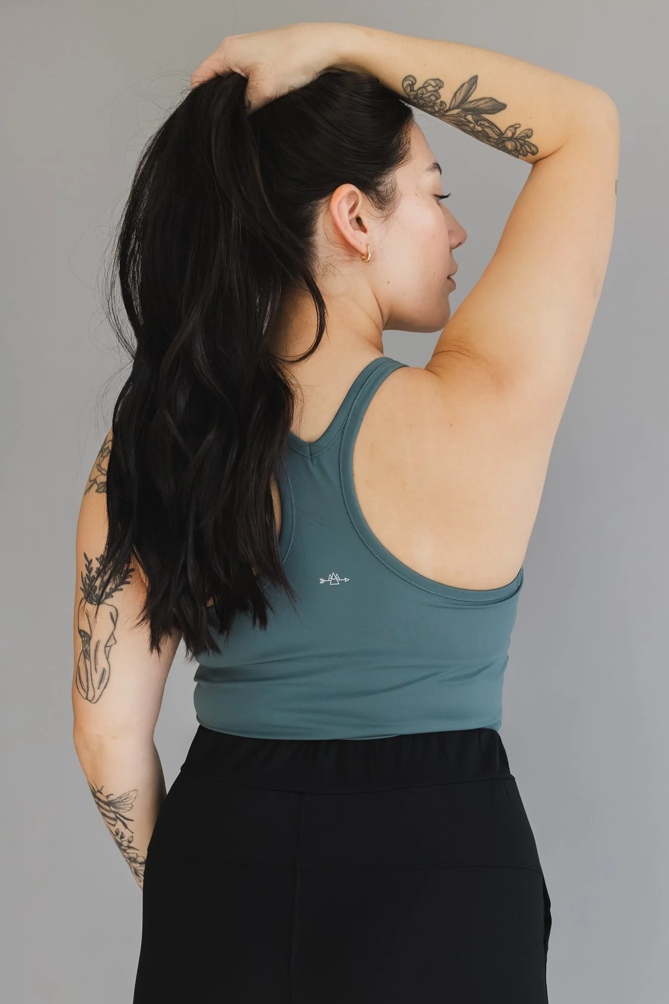 Racerback Crop *Built in Bra