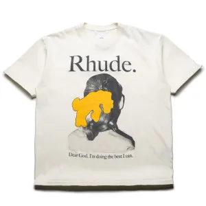 Rhude Ponytail Tee - Vintage White