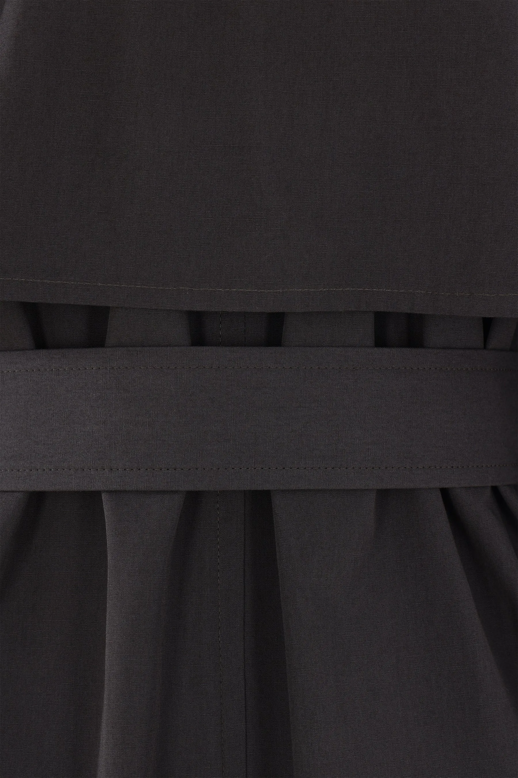 Risto double-breasted trench coat in cotton