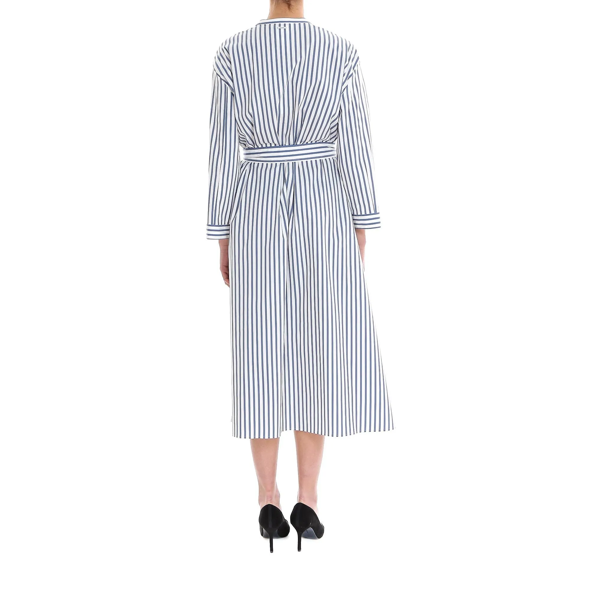 'S Max Mara Bebbio Striped Midi Dress