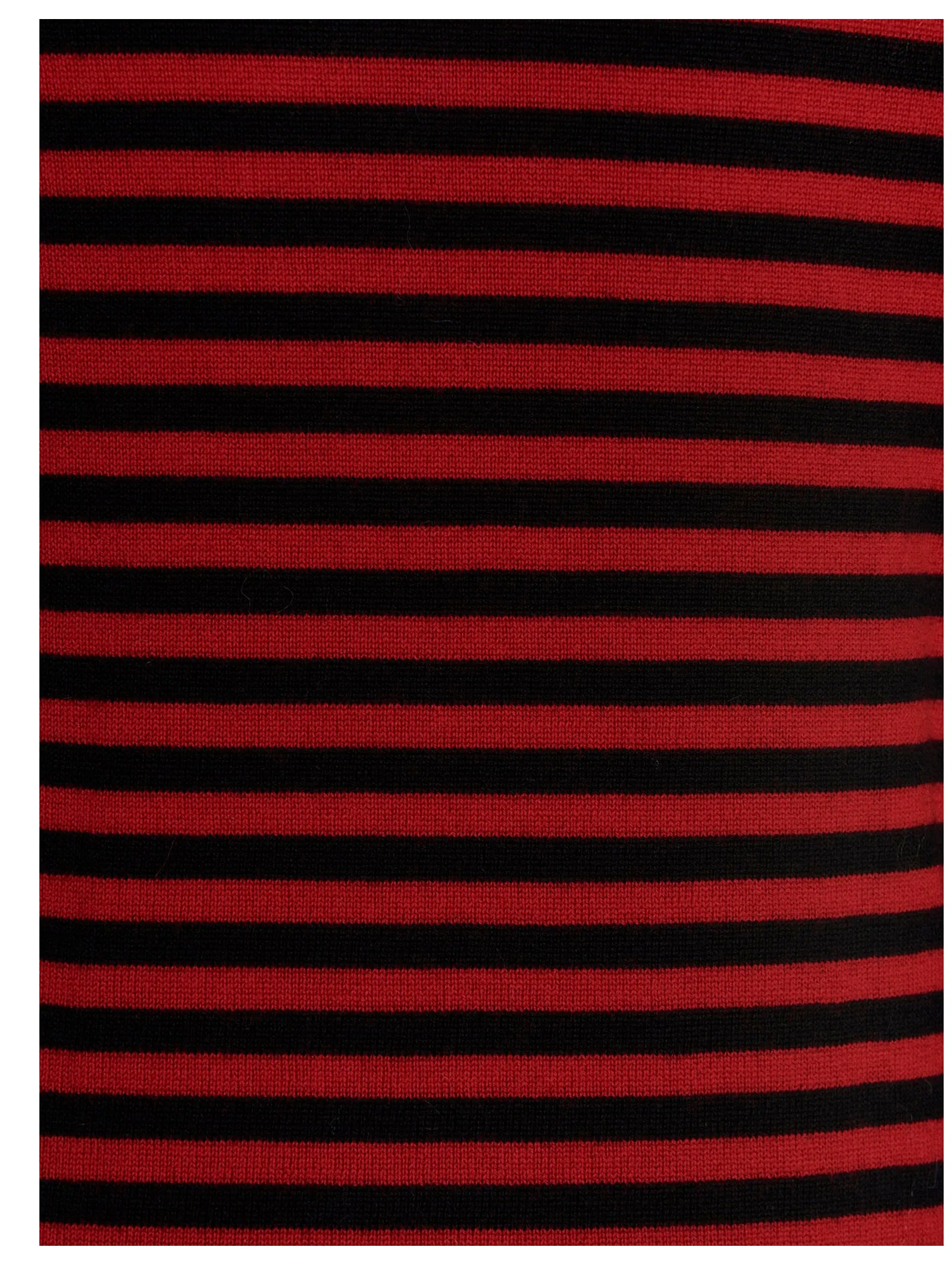 Saint Laurent Striped Turtleneck Sweater