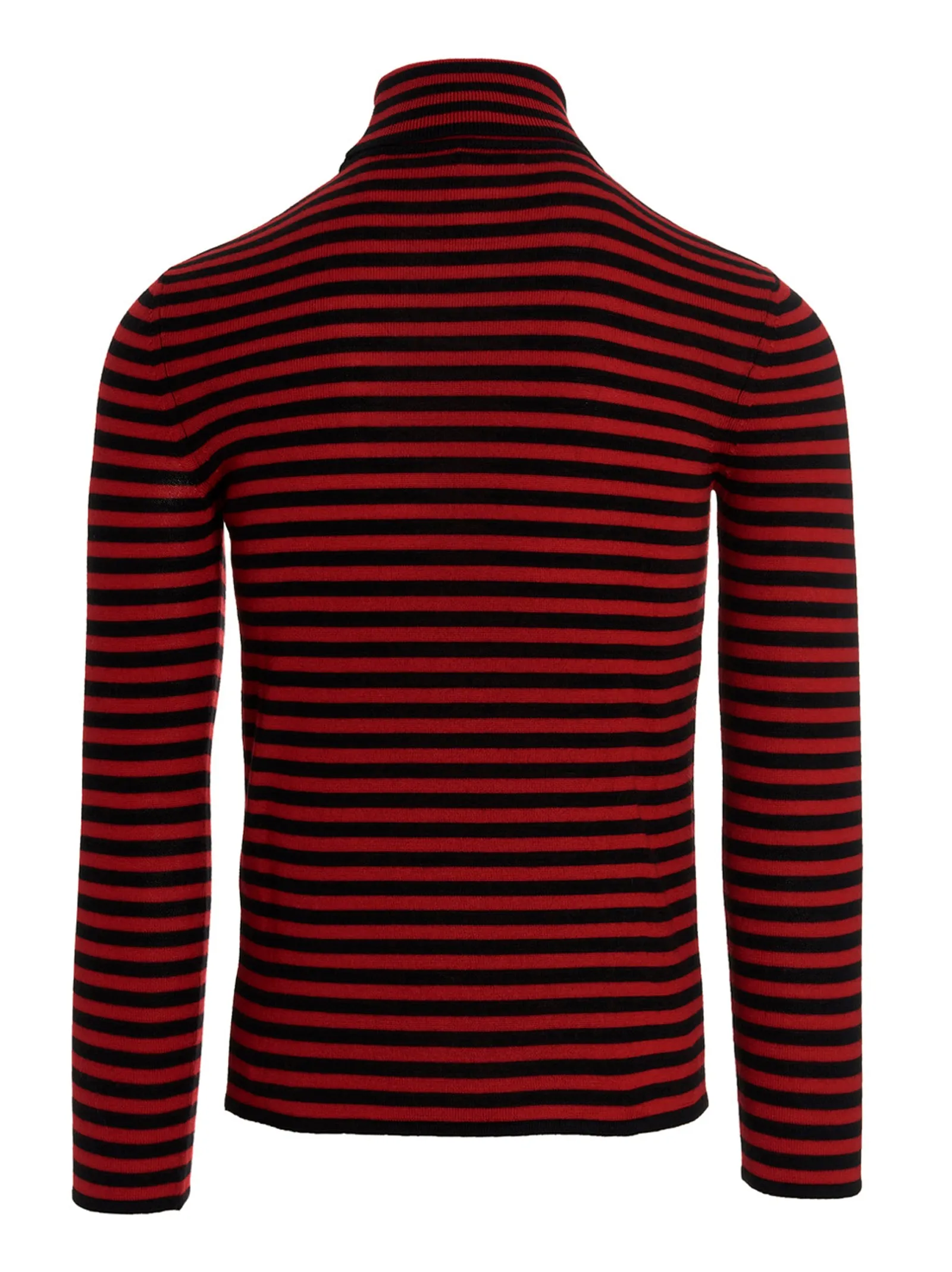Saint Laurent Striped Turtleneck Sweater