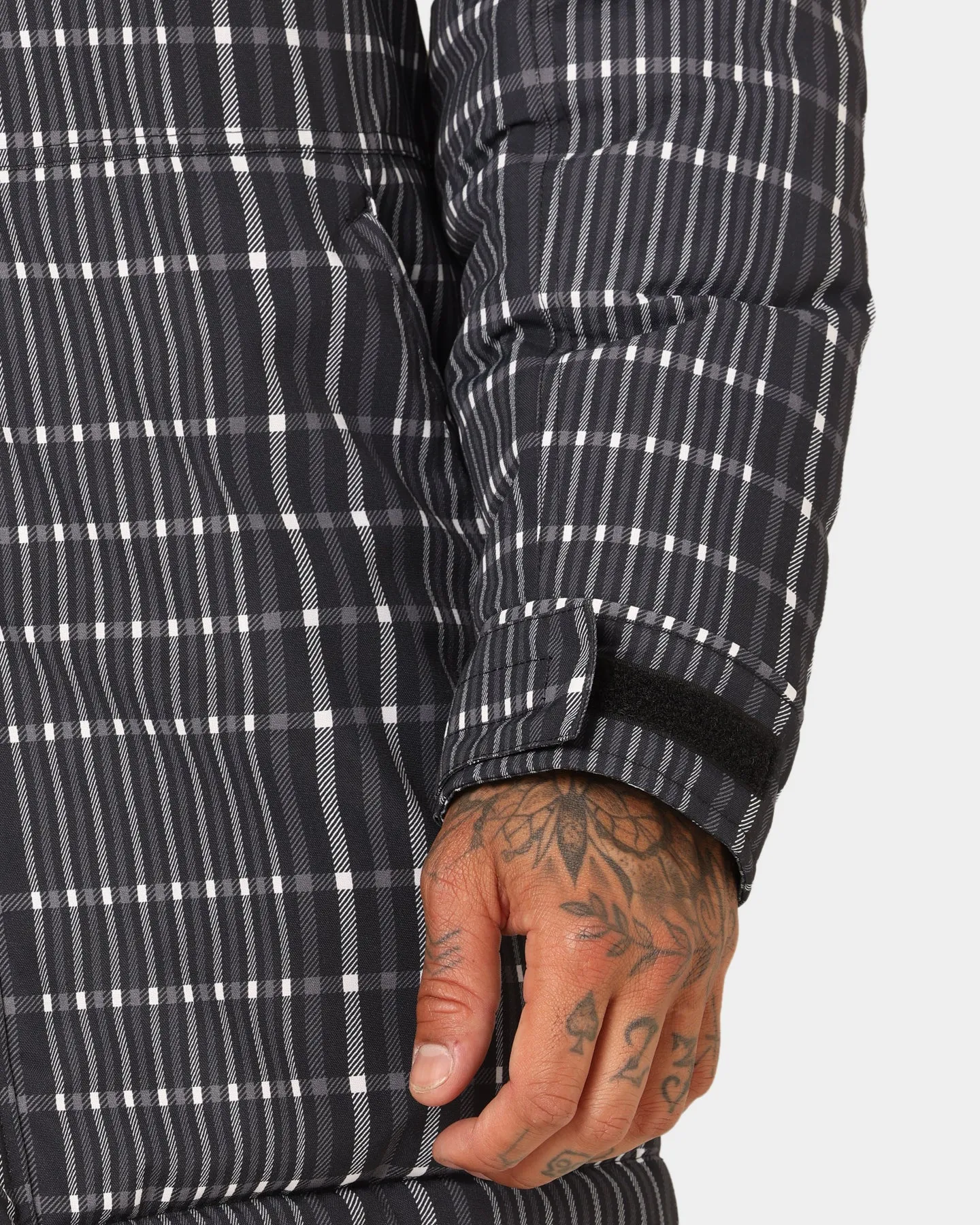 Saint Morta Mercy Merci Plaid Jacket Black