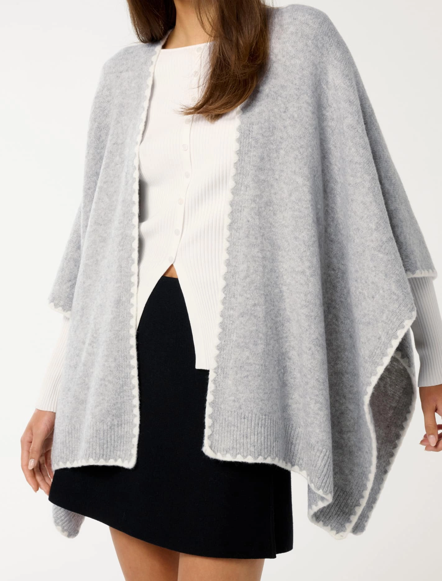 Sara Stitch Detail Cape