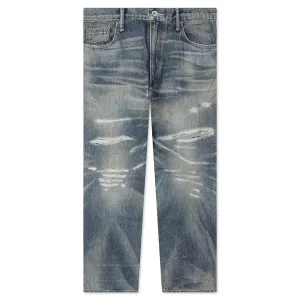 Savage Denim DP Wide Pants - Indigo