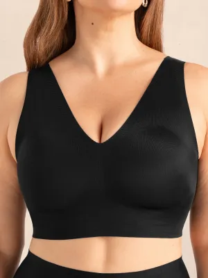 Shapermint Essentials V-Neck Bralette