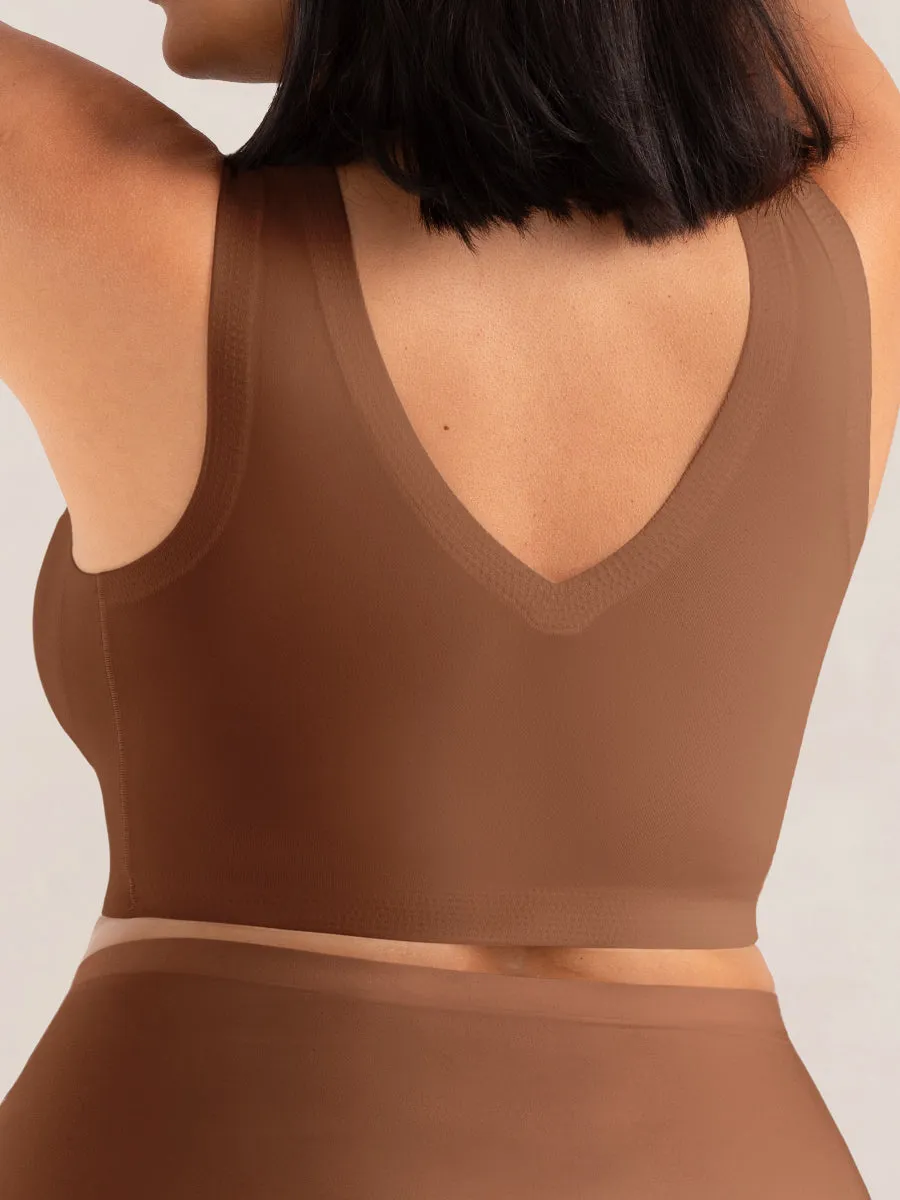Shapermint Essentials V-Neck Bralette