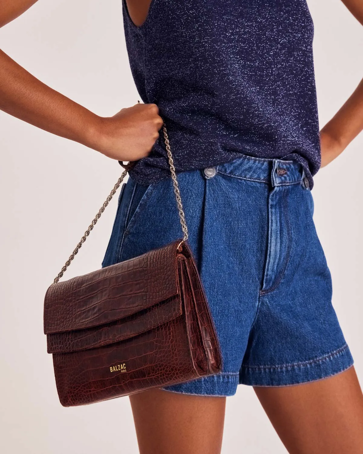 Short Simon bleu outremer