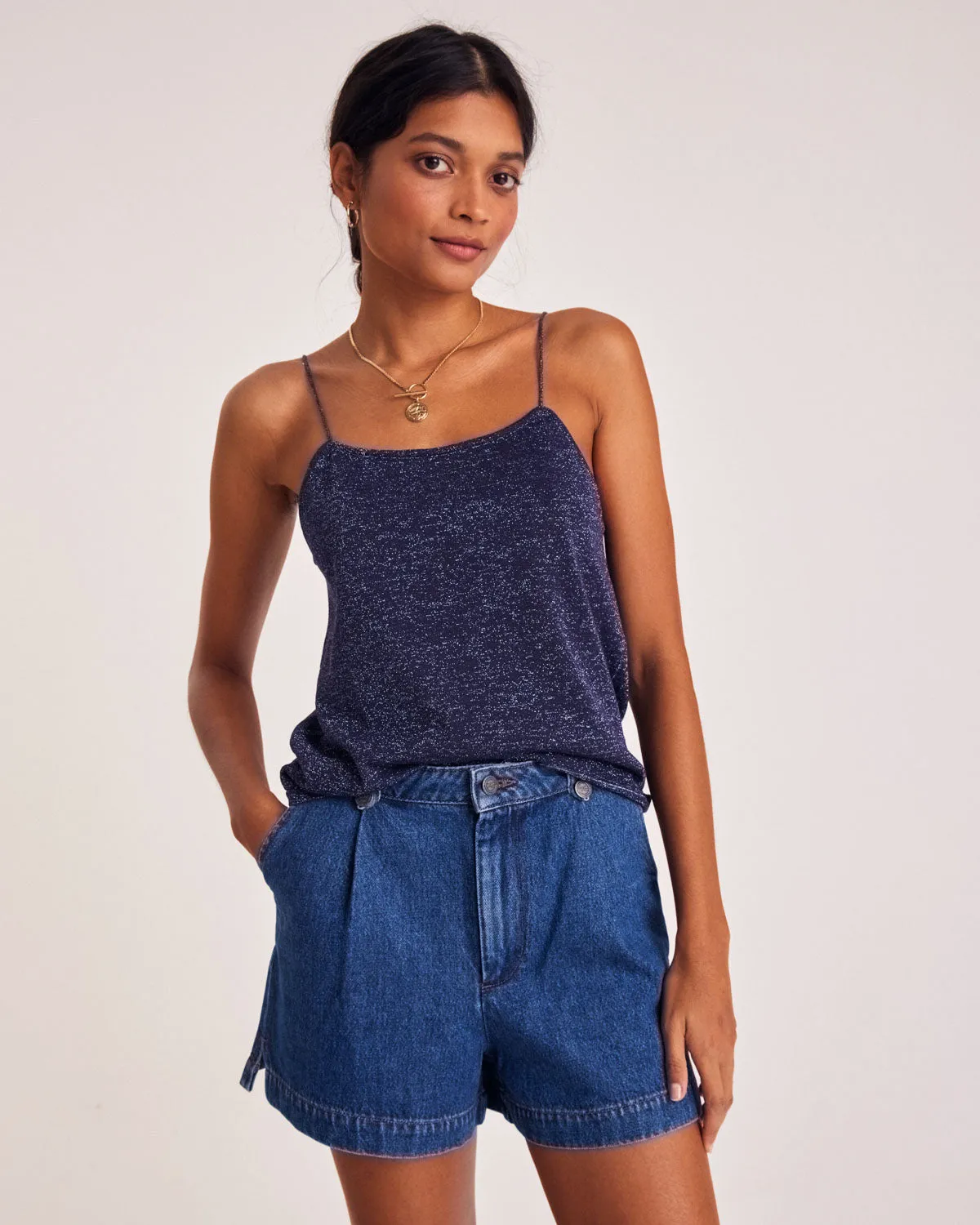 Short Simon bleu outremer