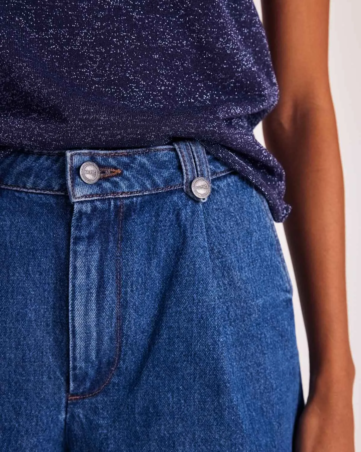 Short Simon bleu outremer