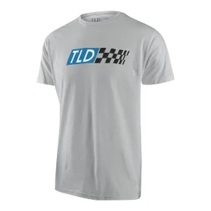 Short Sleeve Tee Boxed Out Silver