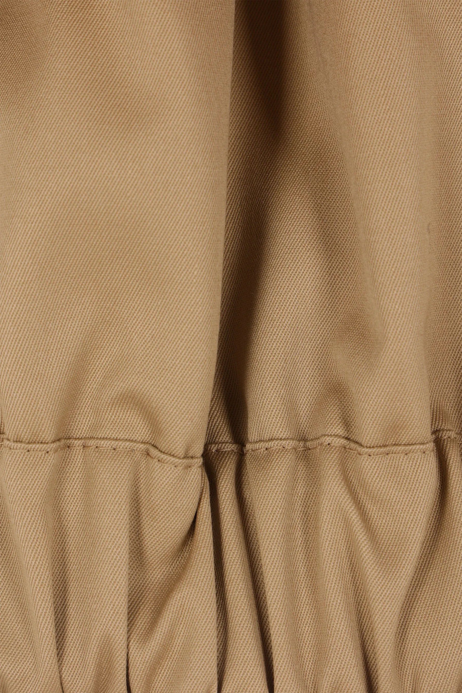short trench coat in gabardine