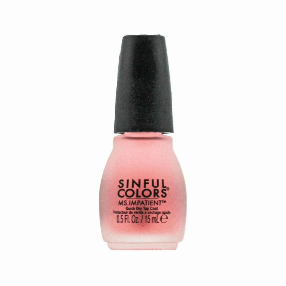 Sinful Colors Quick Dry Top Coat Ms Impatient 15ml