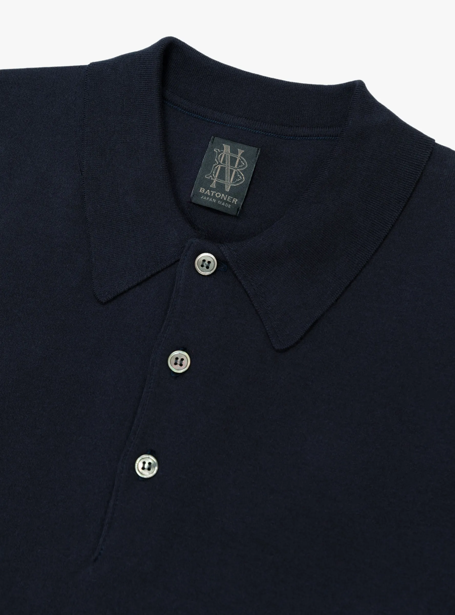 Smooth Polo Essential Navy