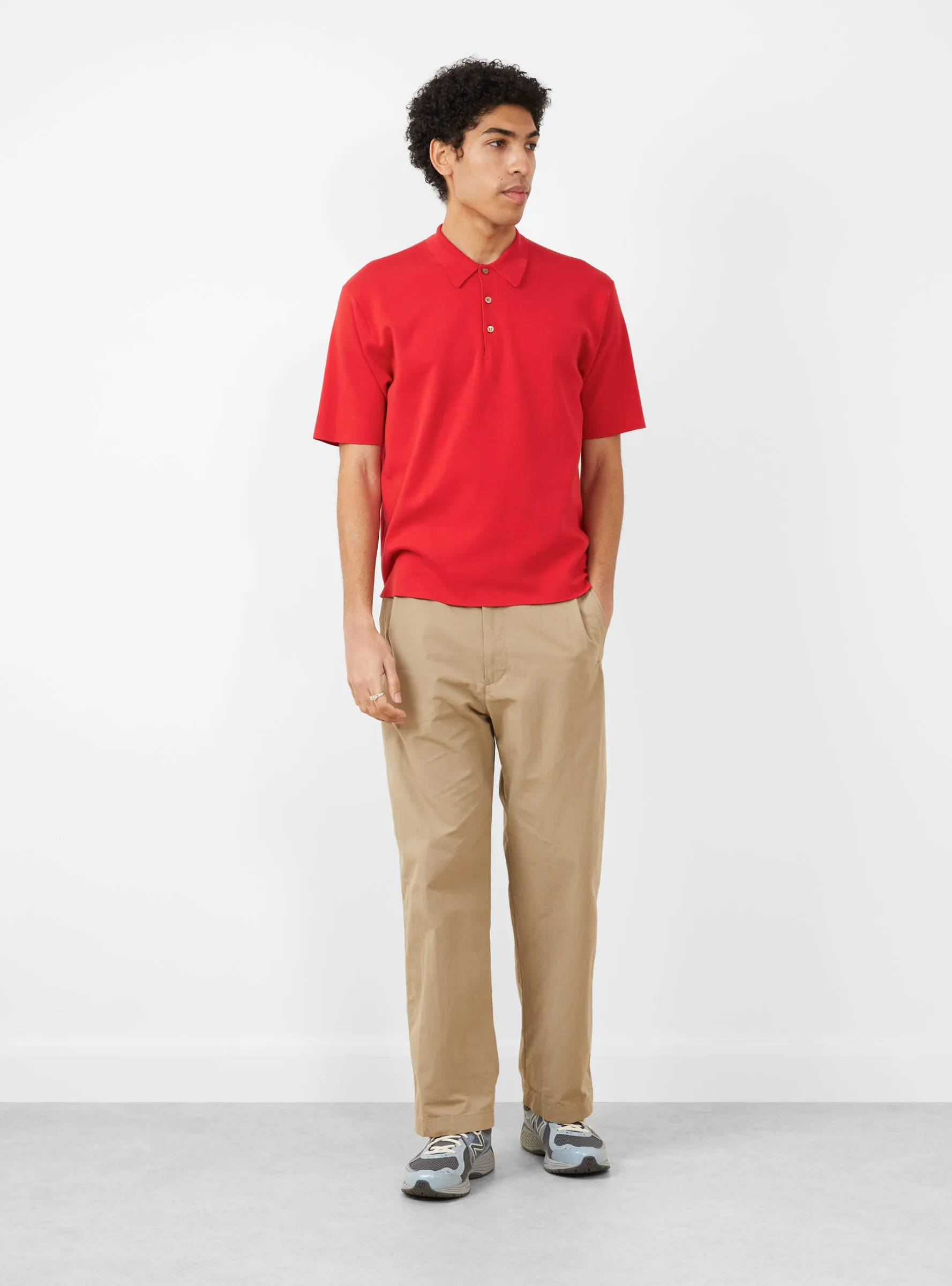 Smooth Polo Essential Red