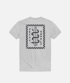 Snaker Tee - Silver