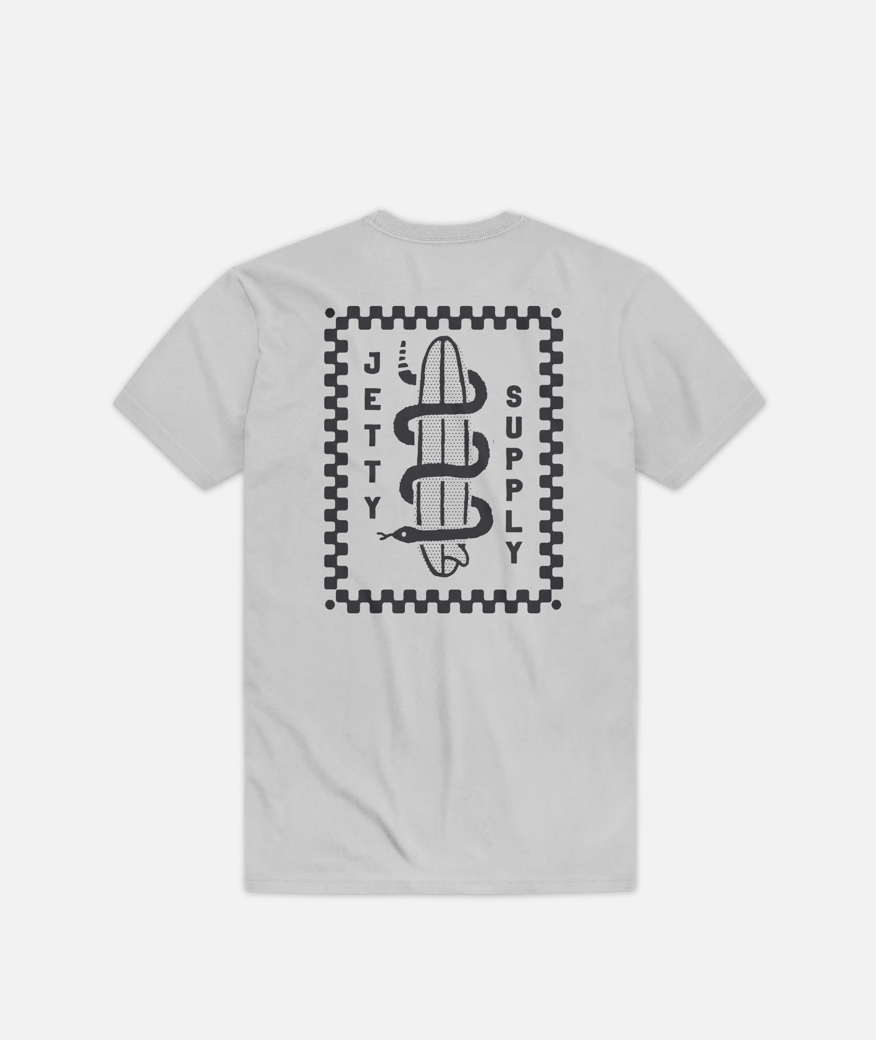 Snaker Tee - Silver