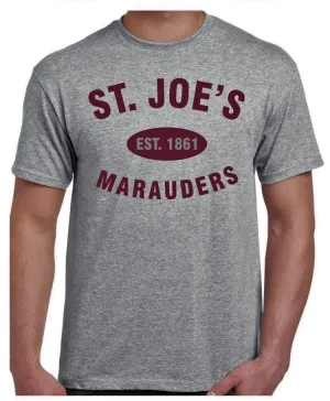 S/S Cotton Tee Est 1861 Marauders  - Sport Grey (ADULT & YOUTH SIZES)