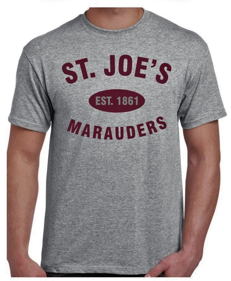 S/S Cotton Tee Est 1861 Marauders  - Sport Grey (ADULT & YOUTH SIZES)