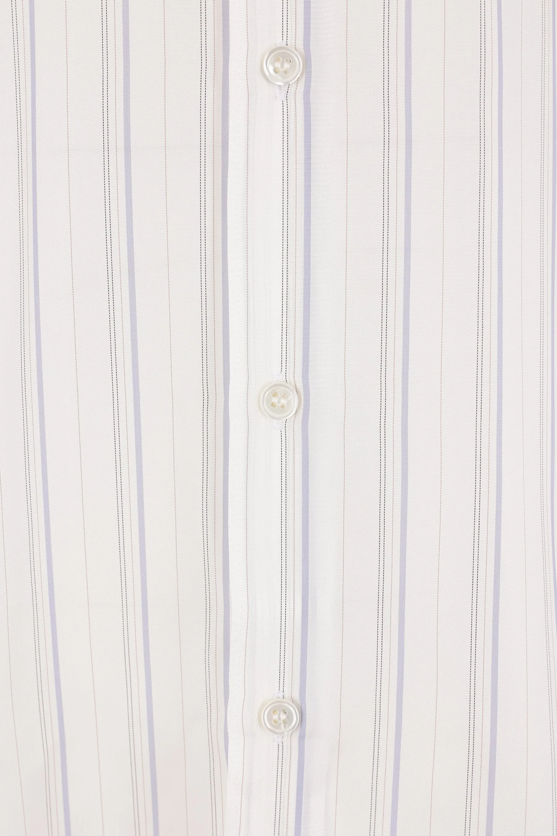 striped cupro shirt