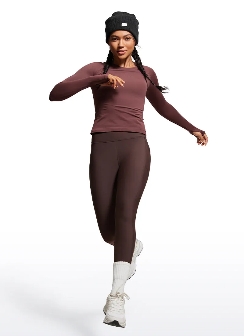 Thermal Fleece Lined Pocket Leggings II 25''