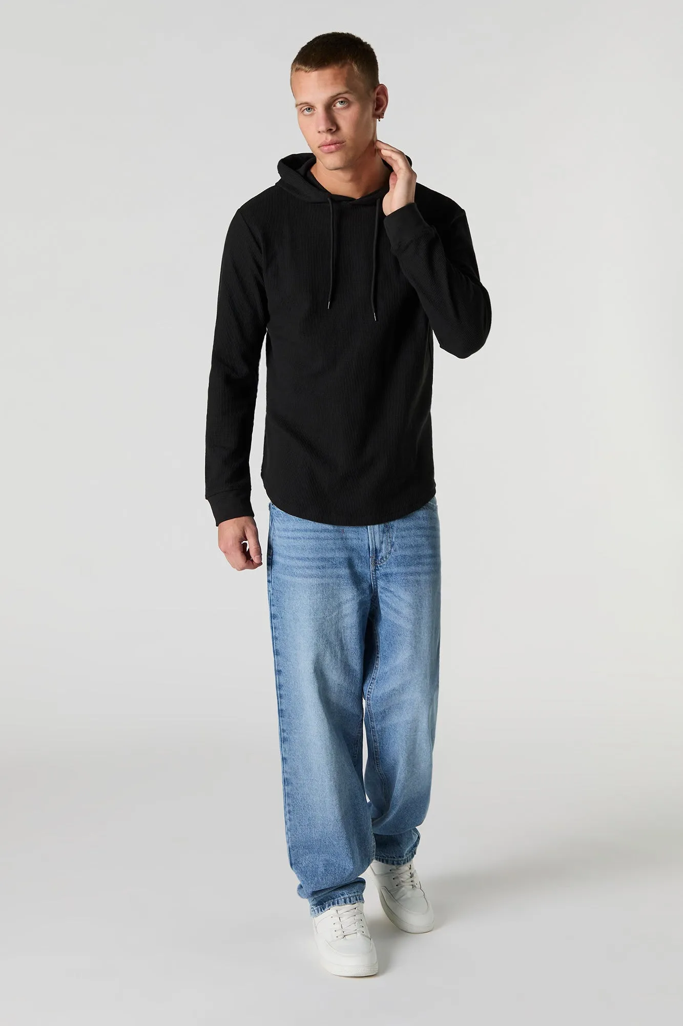 Thermal Knit Hoodie
