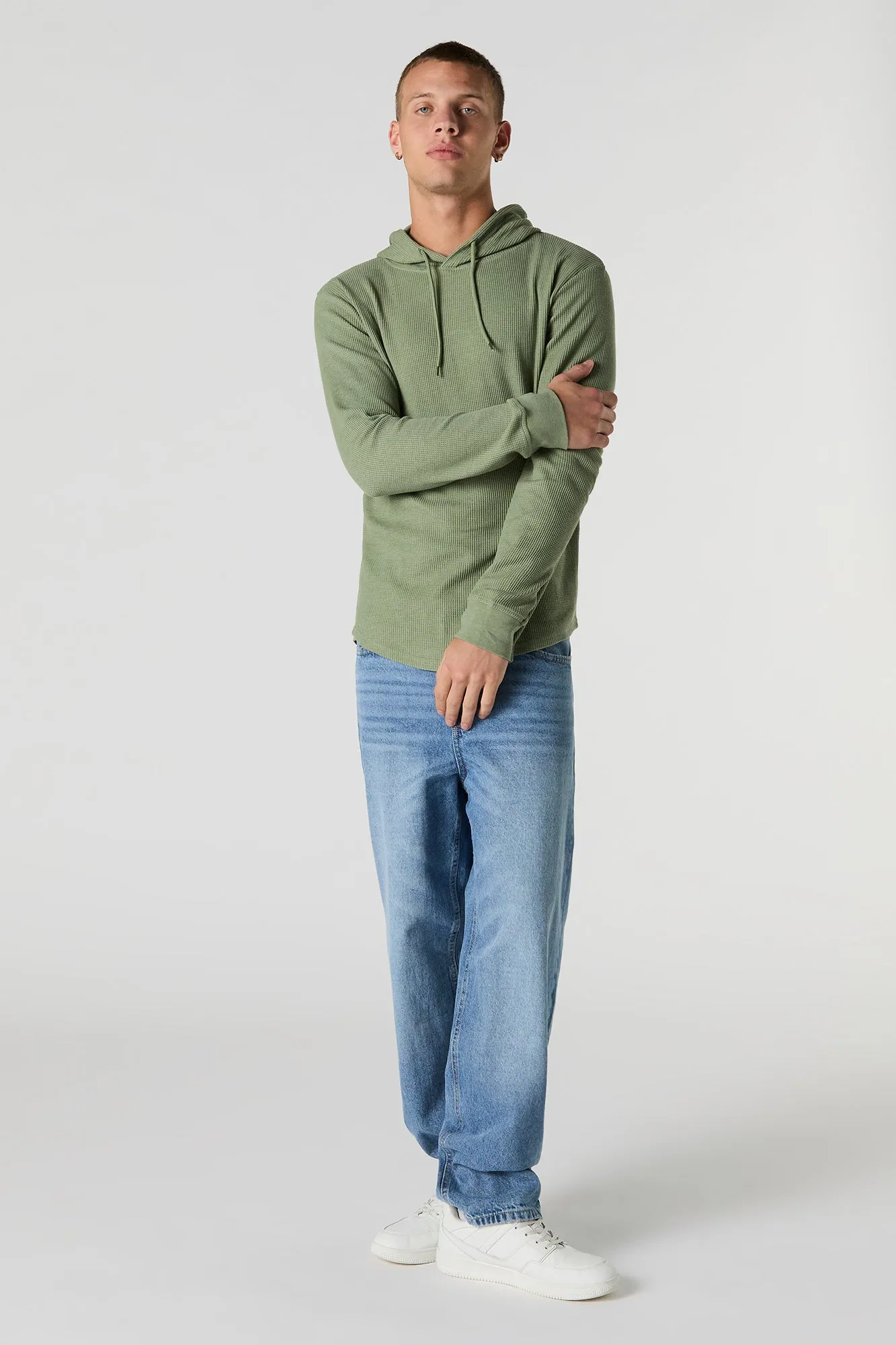 Thermal Knit Hoodie