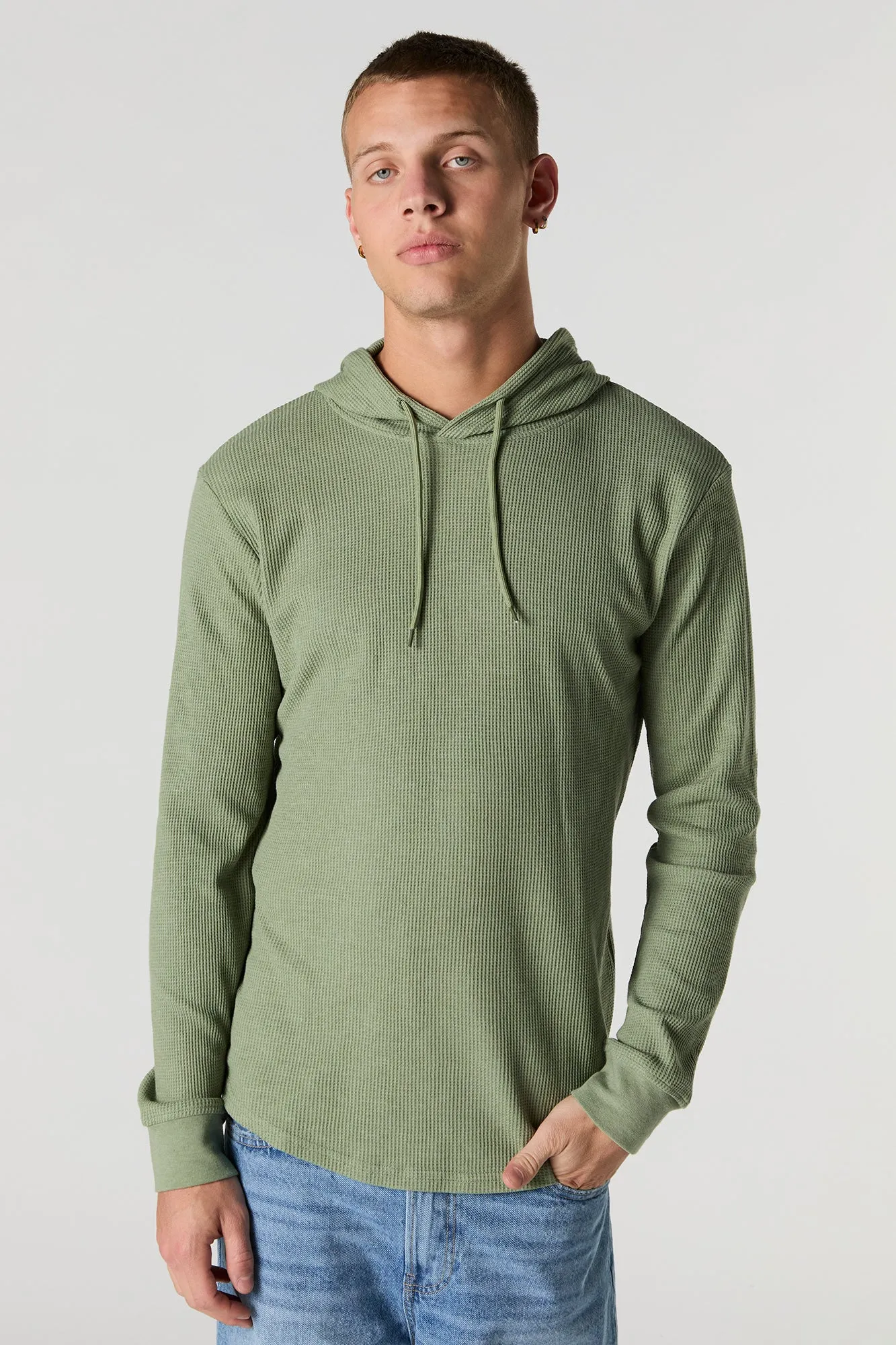Thermal Knit Hoodie