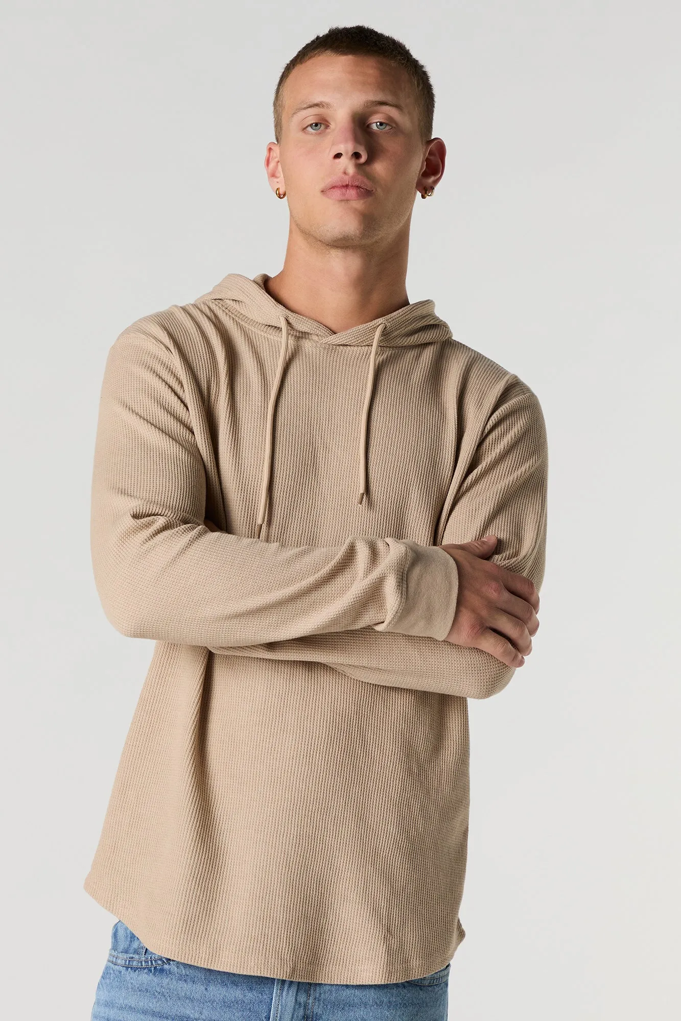 Thermal Knit Hoodie