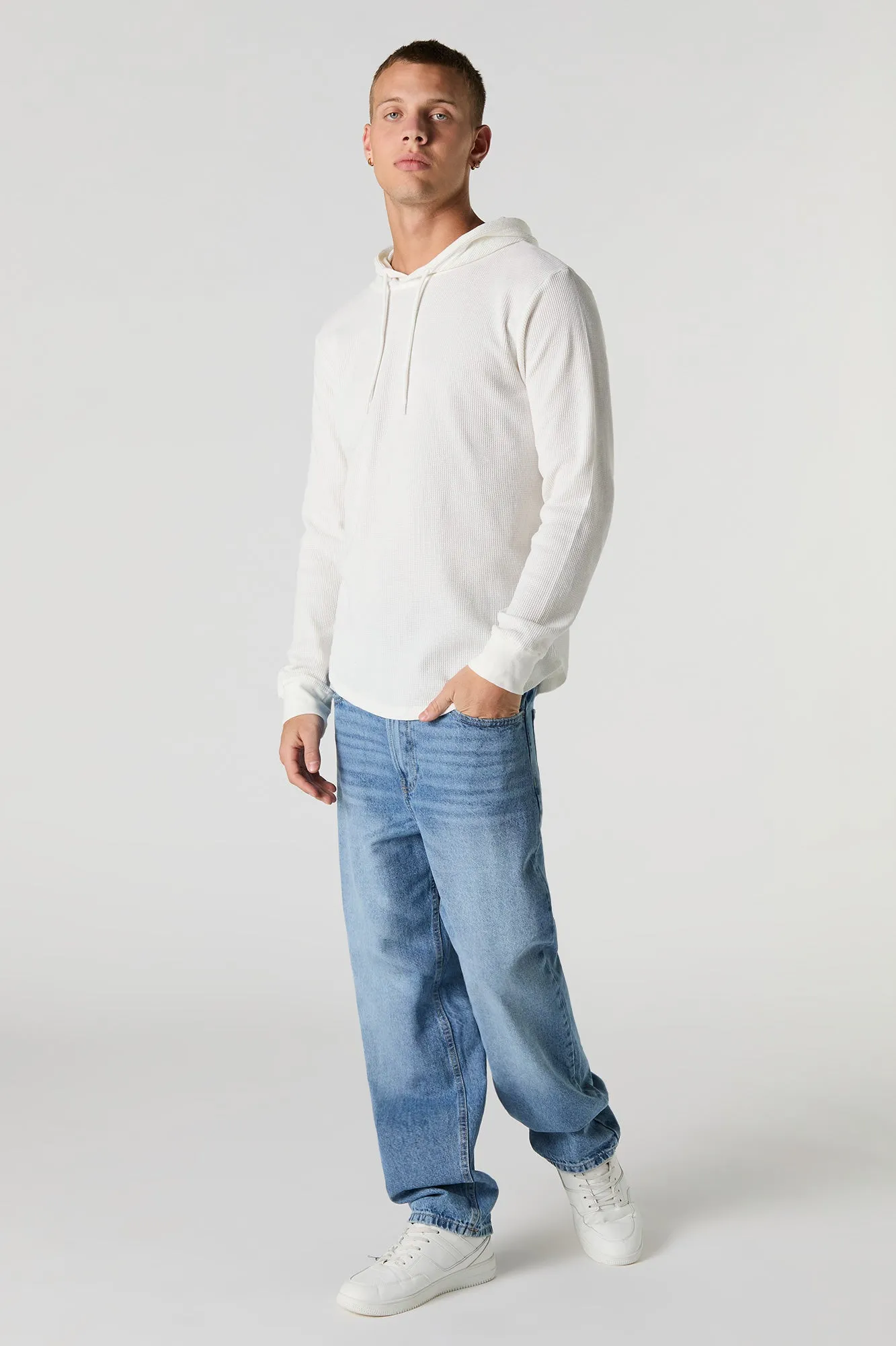 Thermal Knit Hoodie