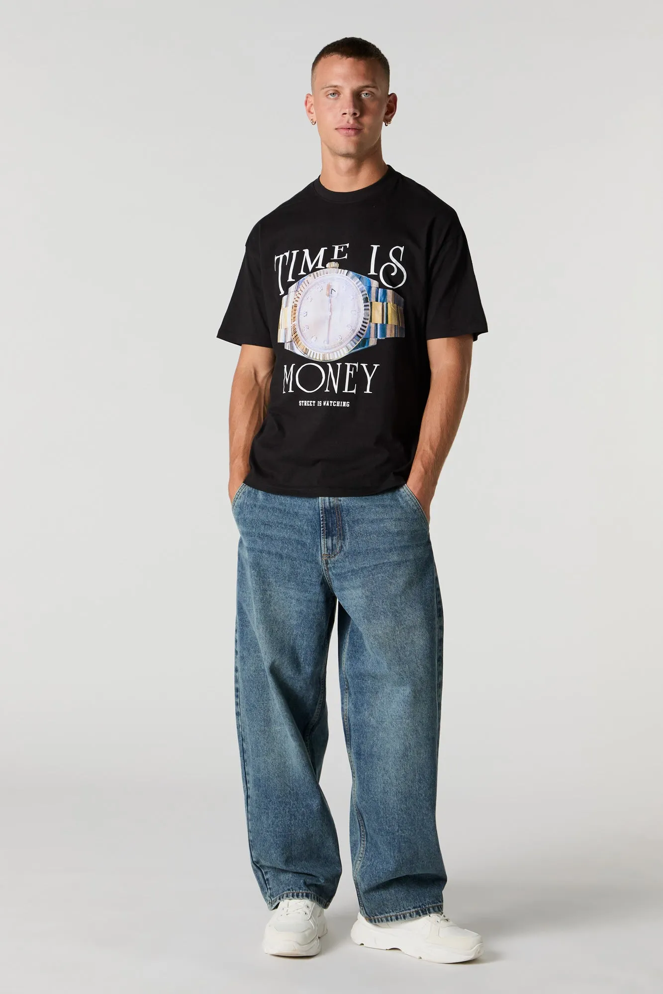Time is Money Graphic T-Shirt