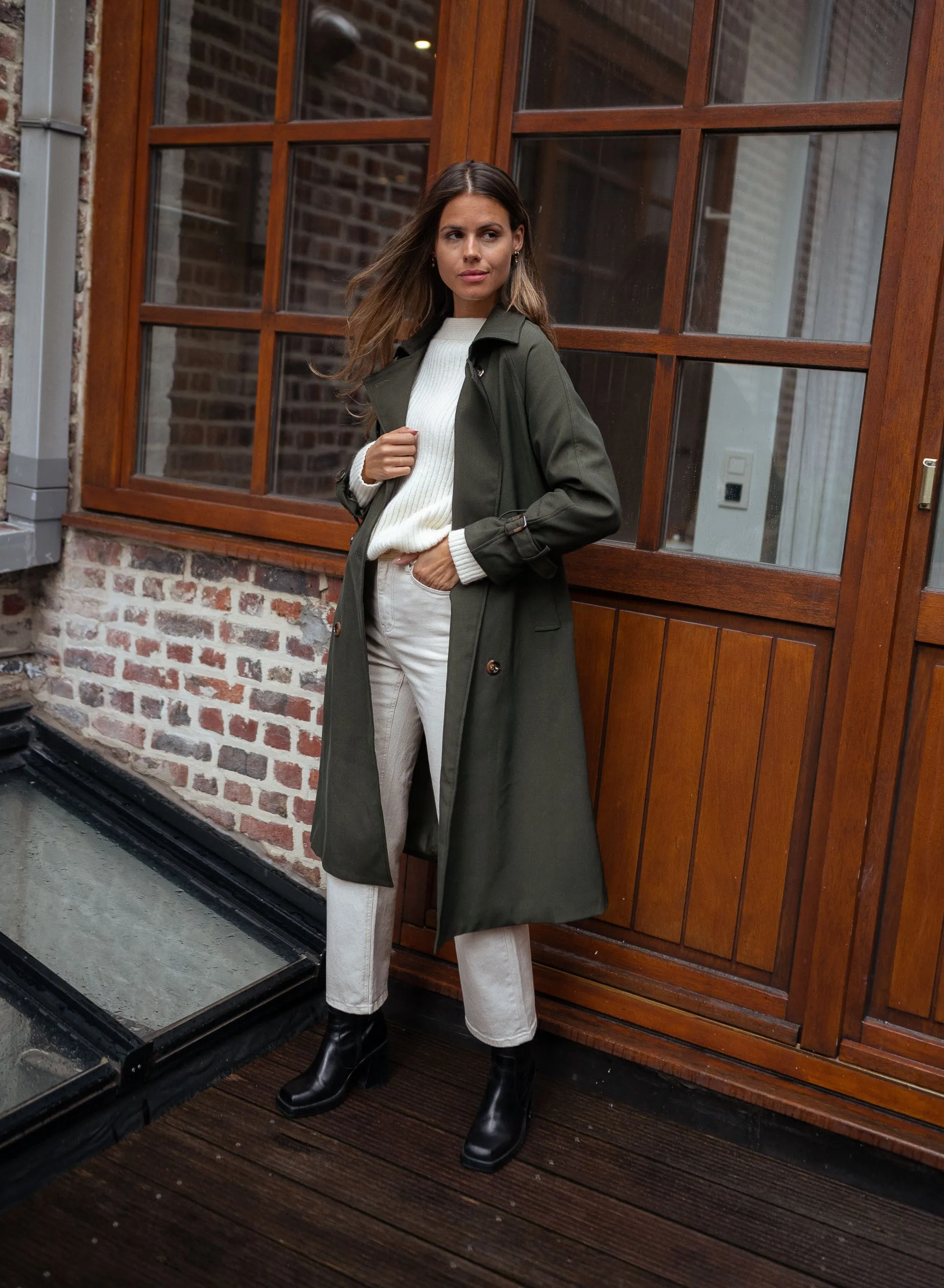 Trench Charline - vert