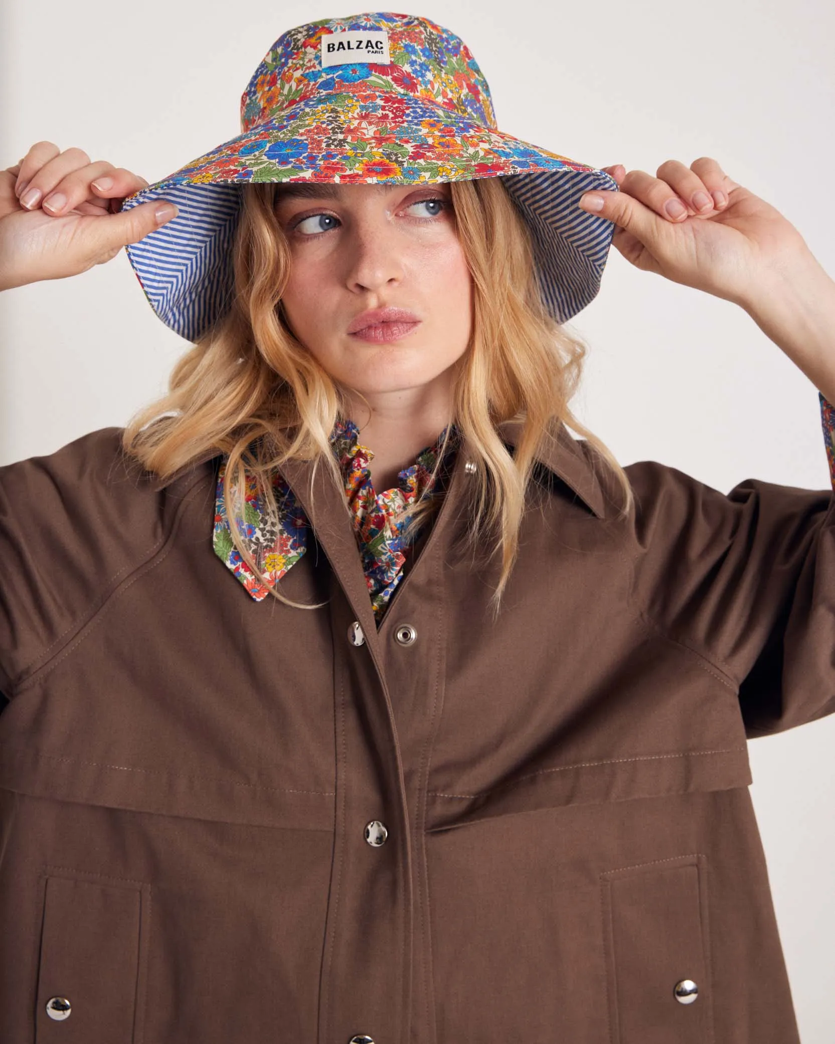 Trench Gally chocolat