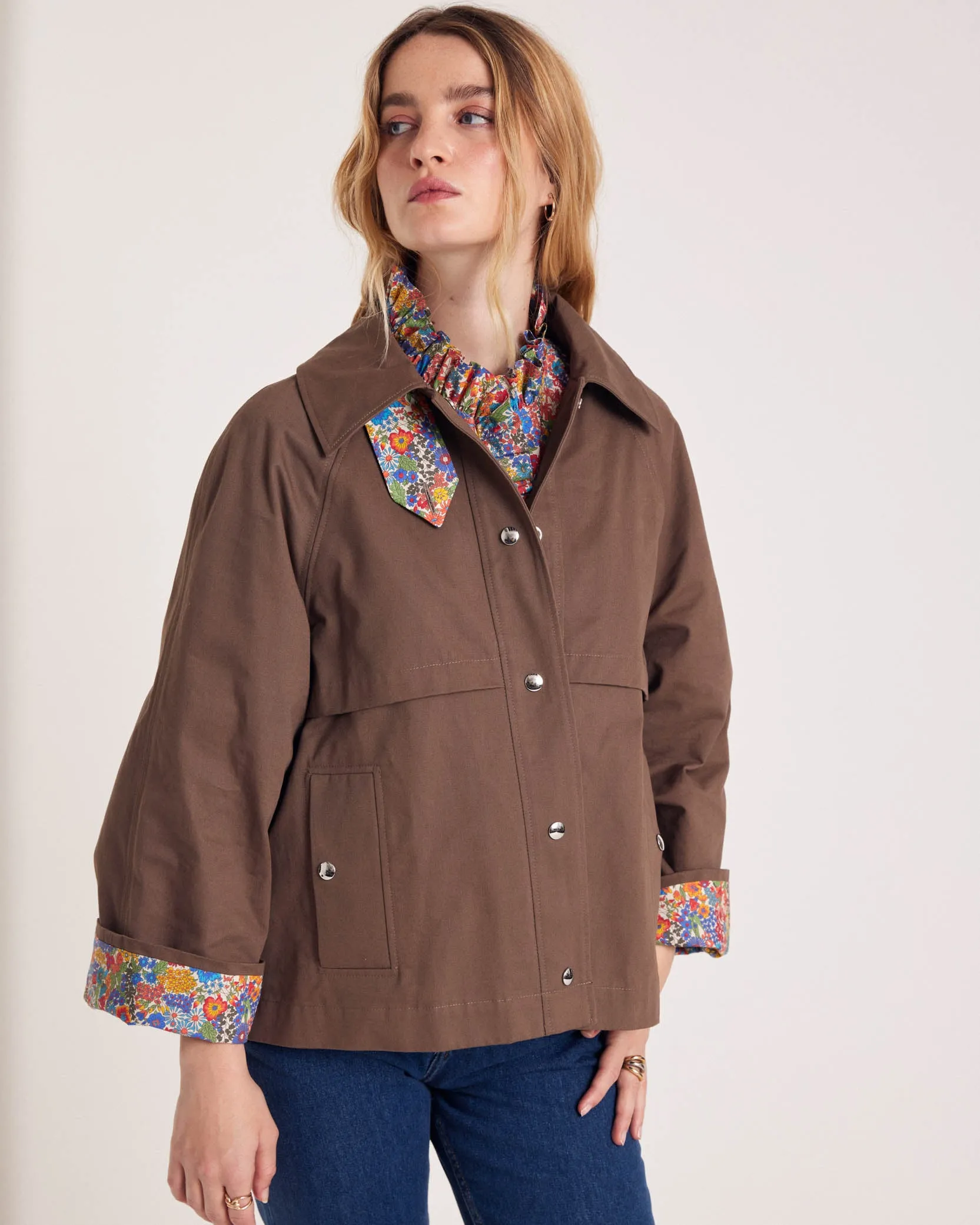 Trench Gally chocolat