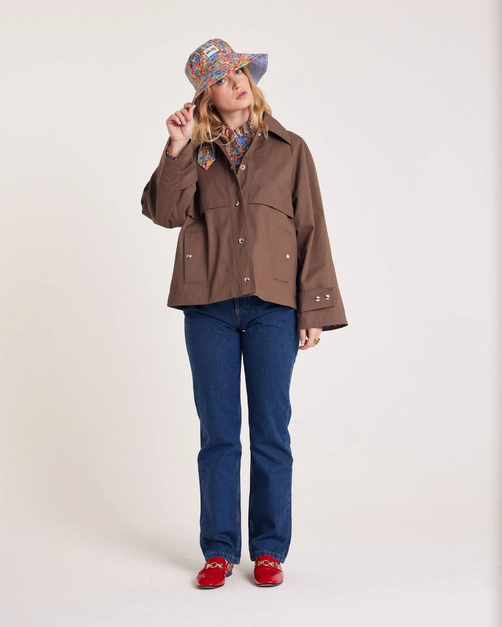 Trench Gally chocolat