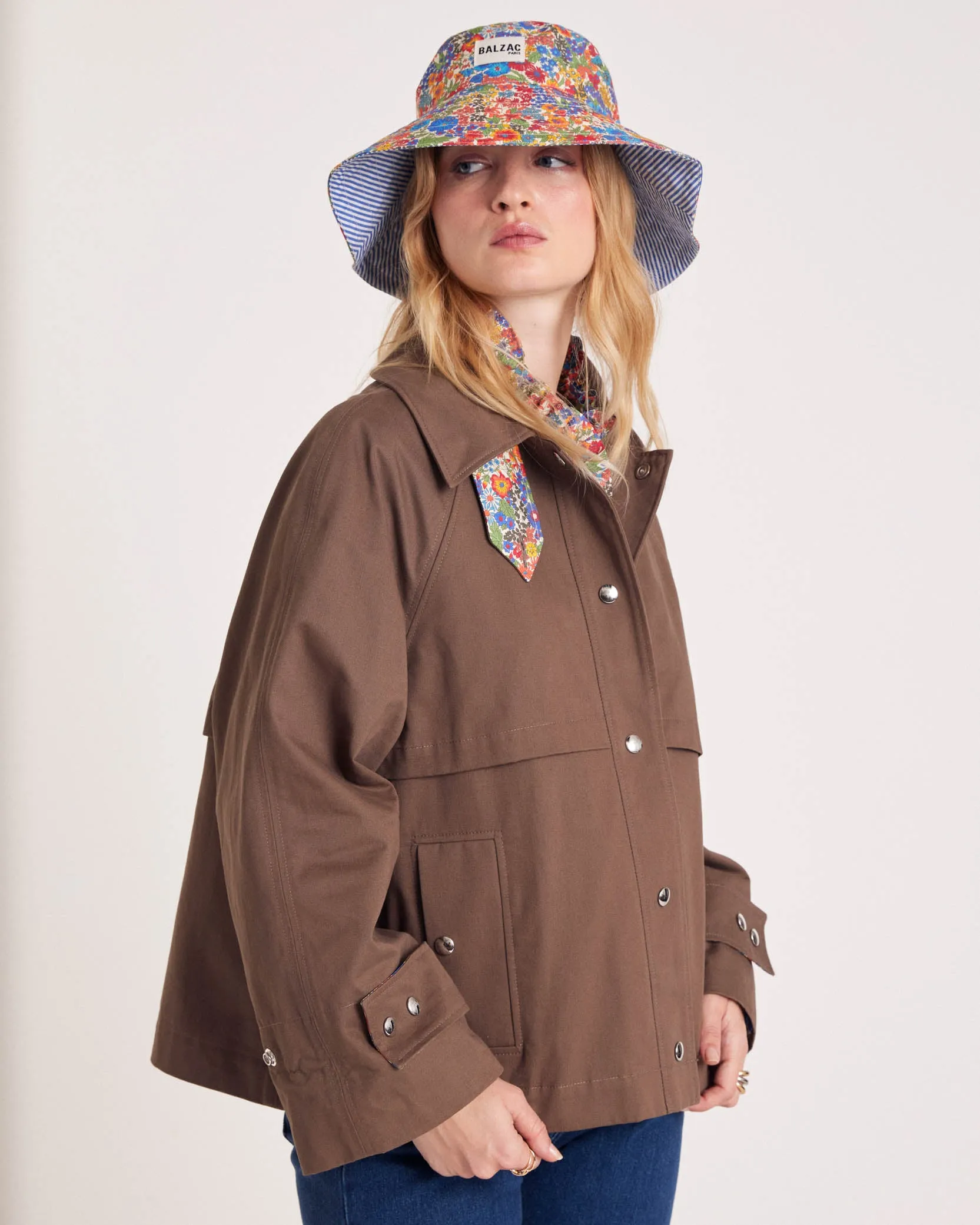Trench Gally chocolat