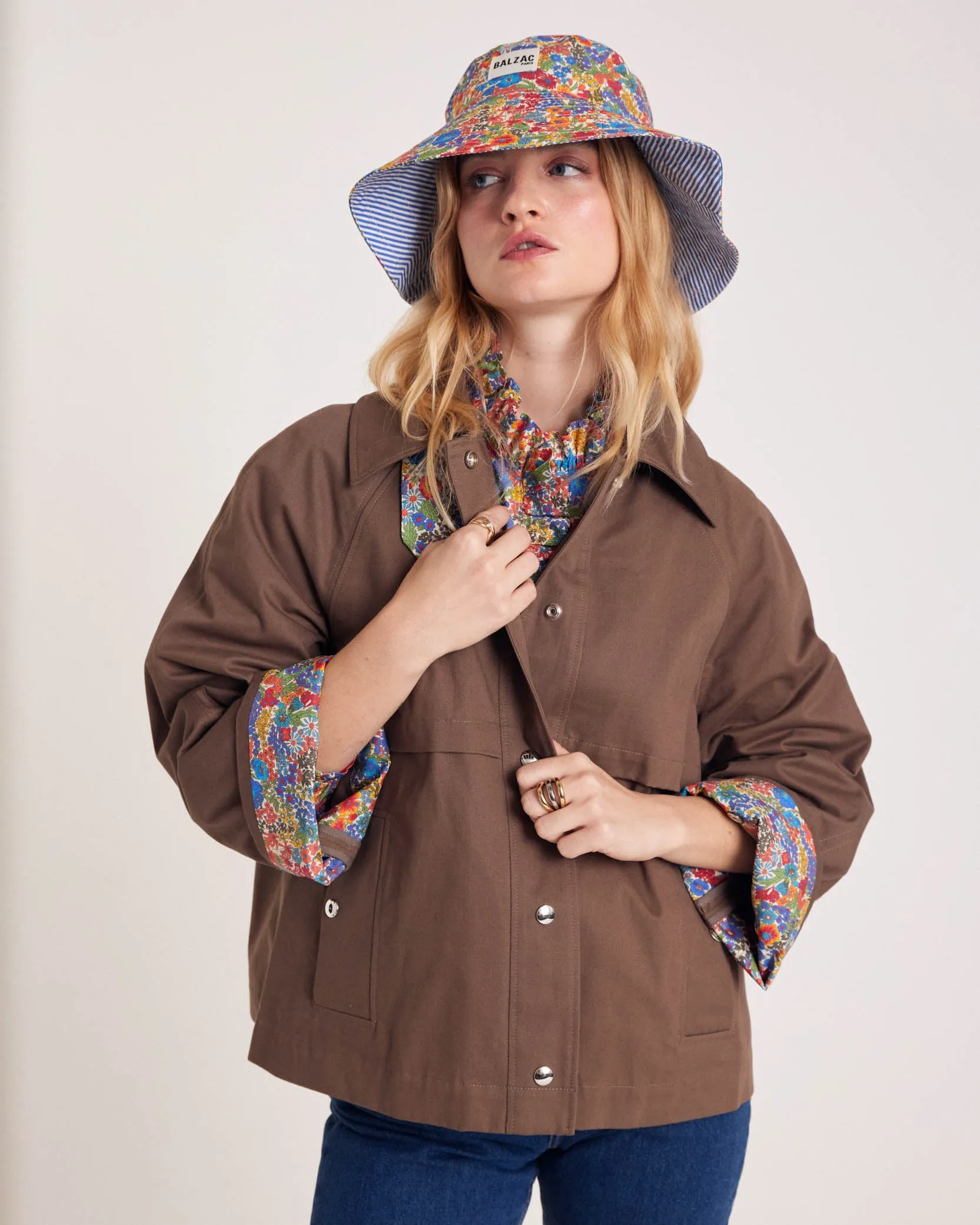 Trench Gally chocolat