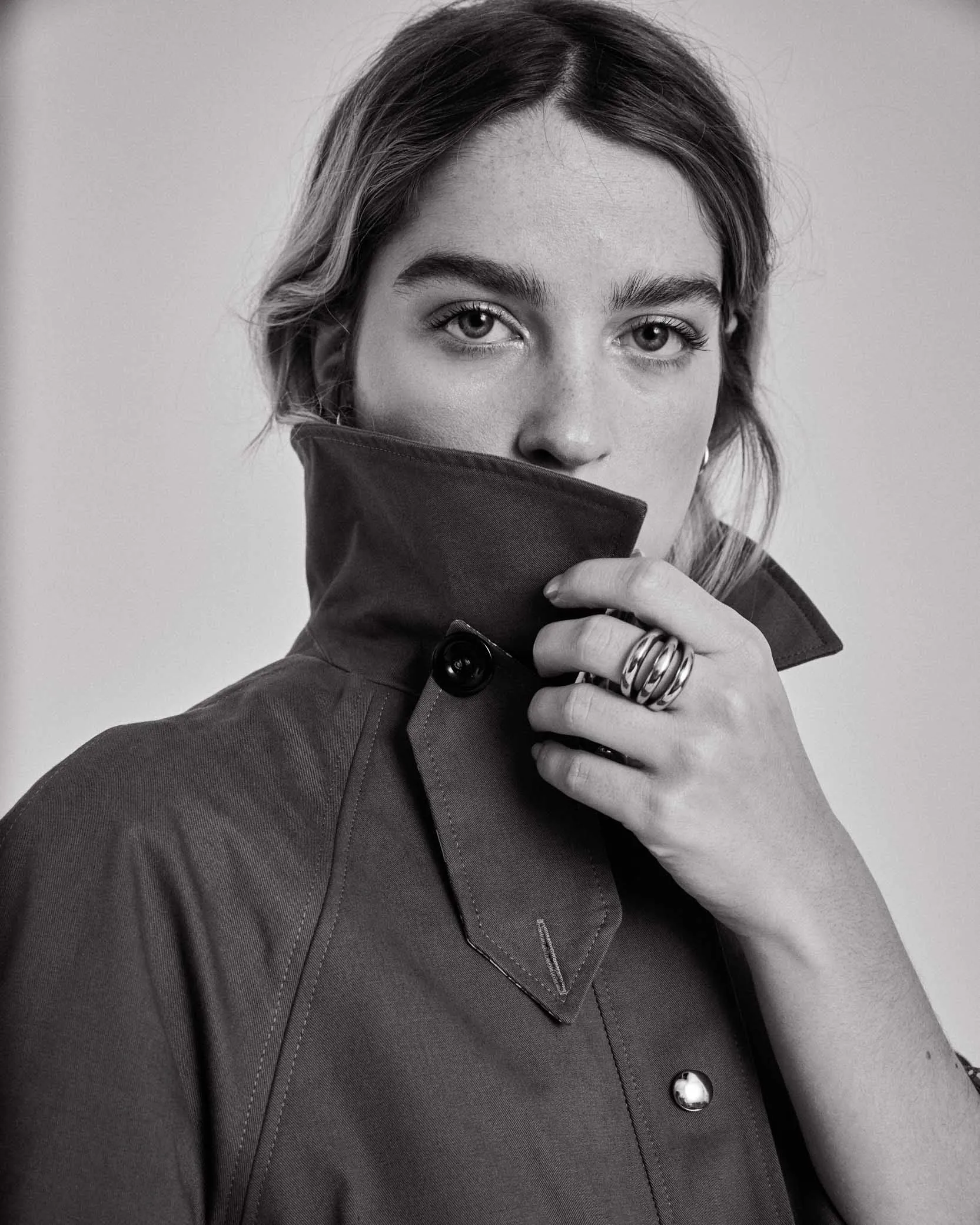 Trench Gally chocolat