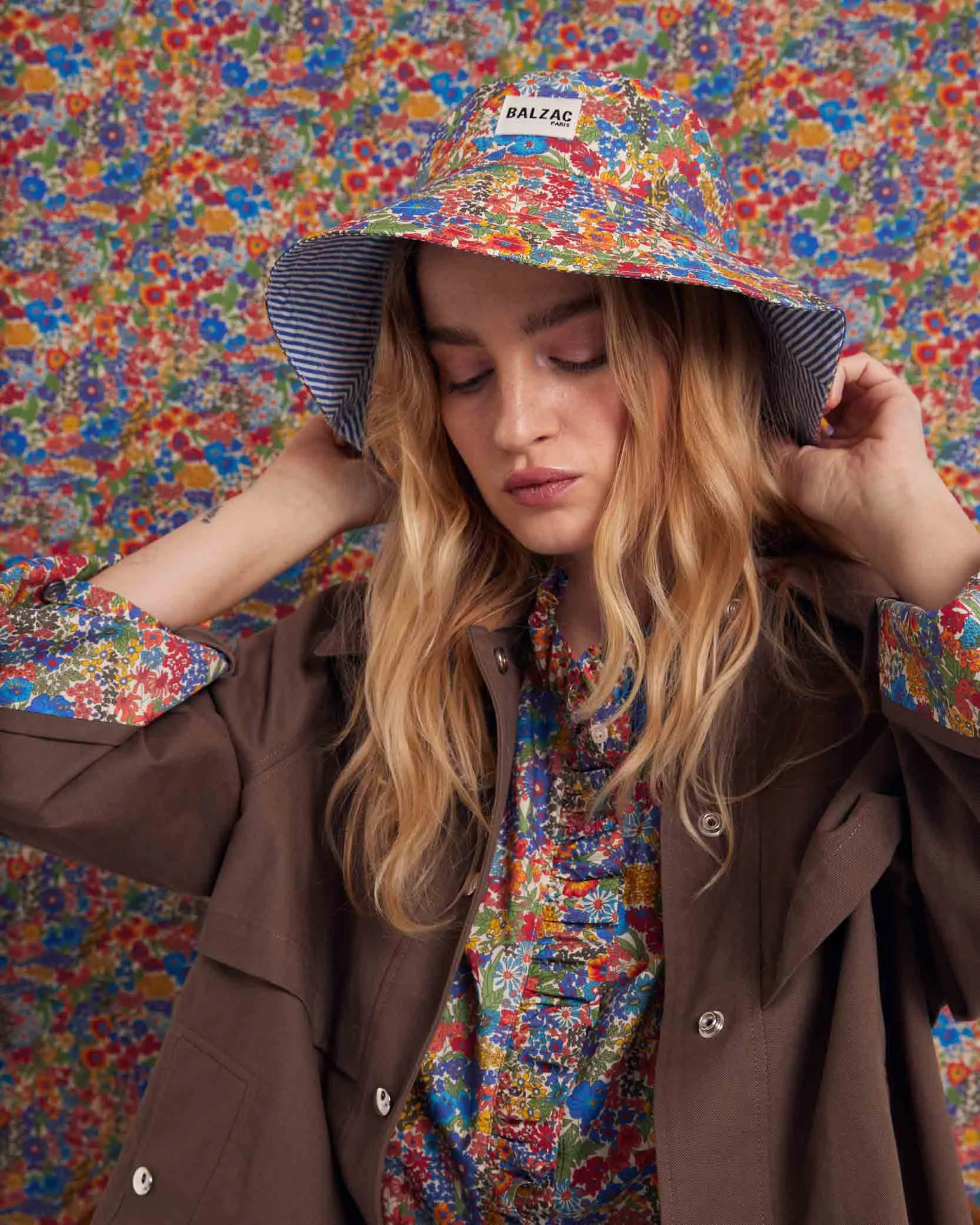 Trench Gally chocolat