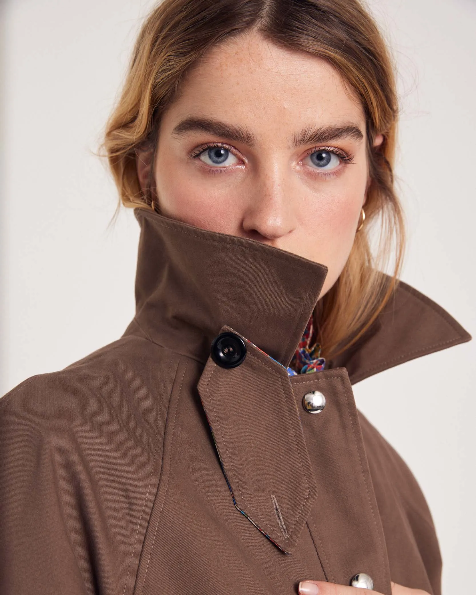Trench Gally chocolat