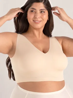 Truekind® V-Neck Bralette