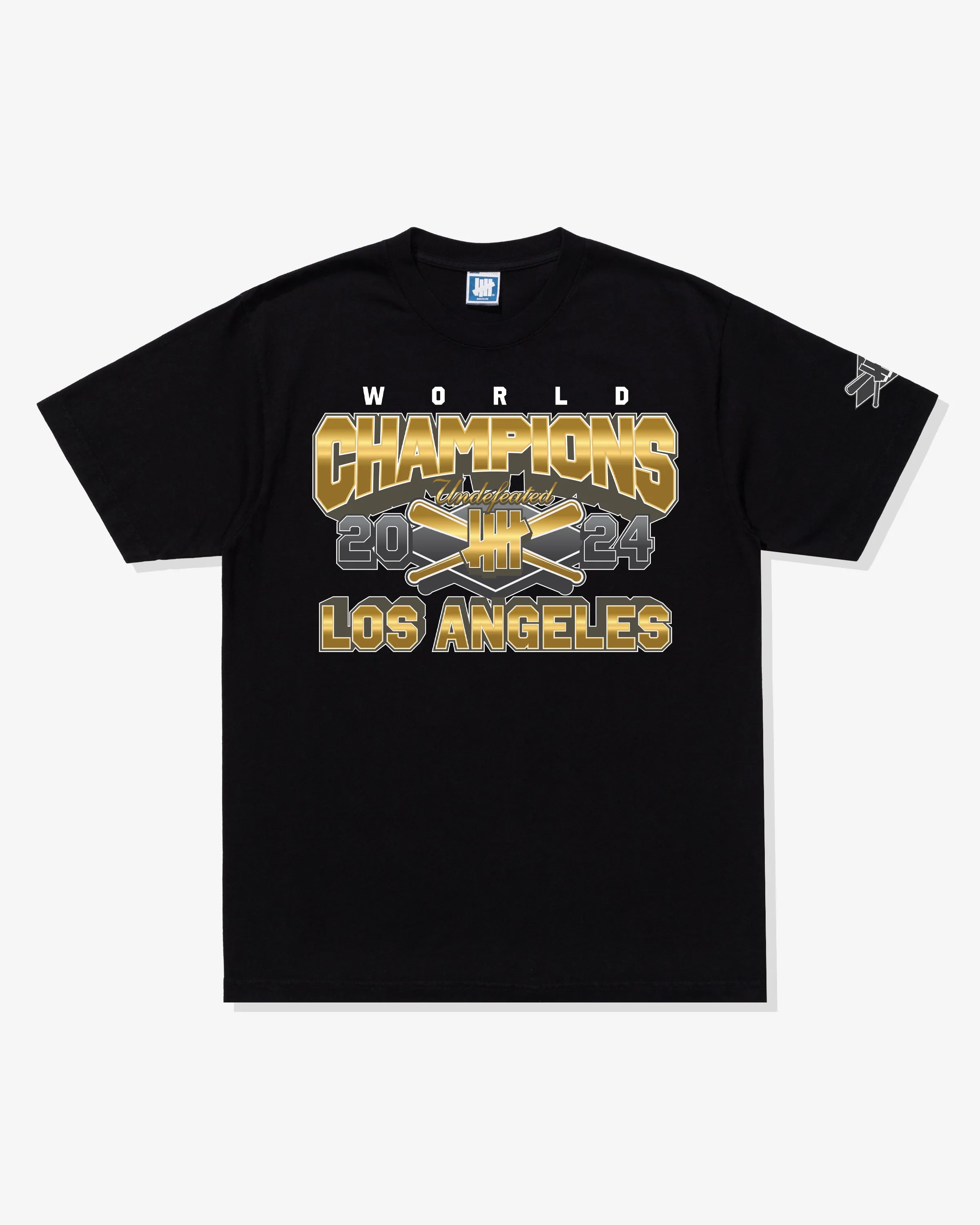 UNDEFEATED WORLD CHAMPIONS S/S TEE - BLACK