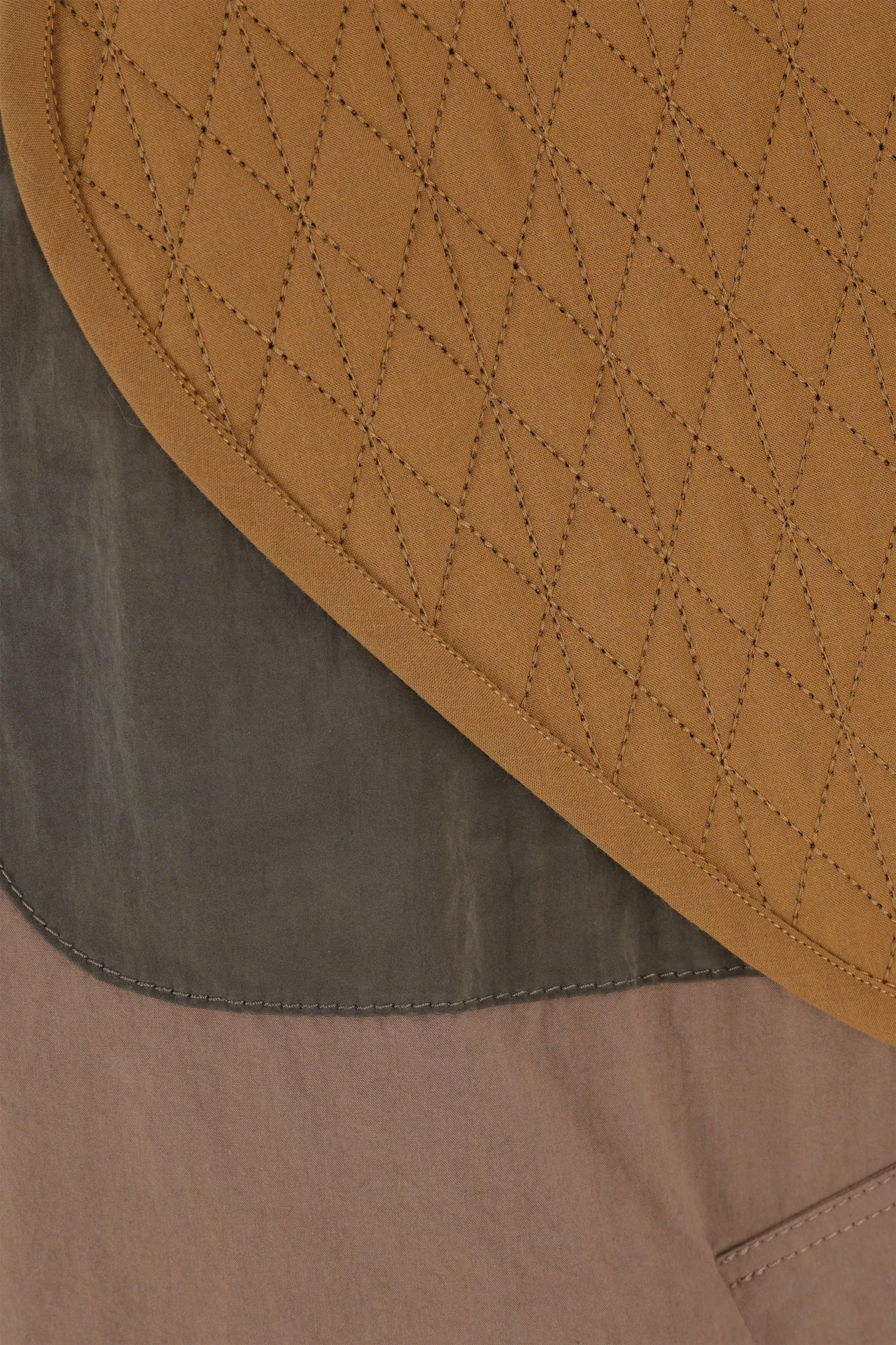 utility patch trench coat