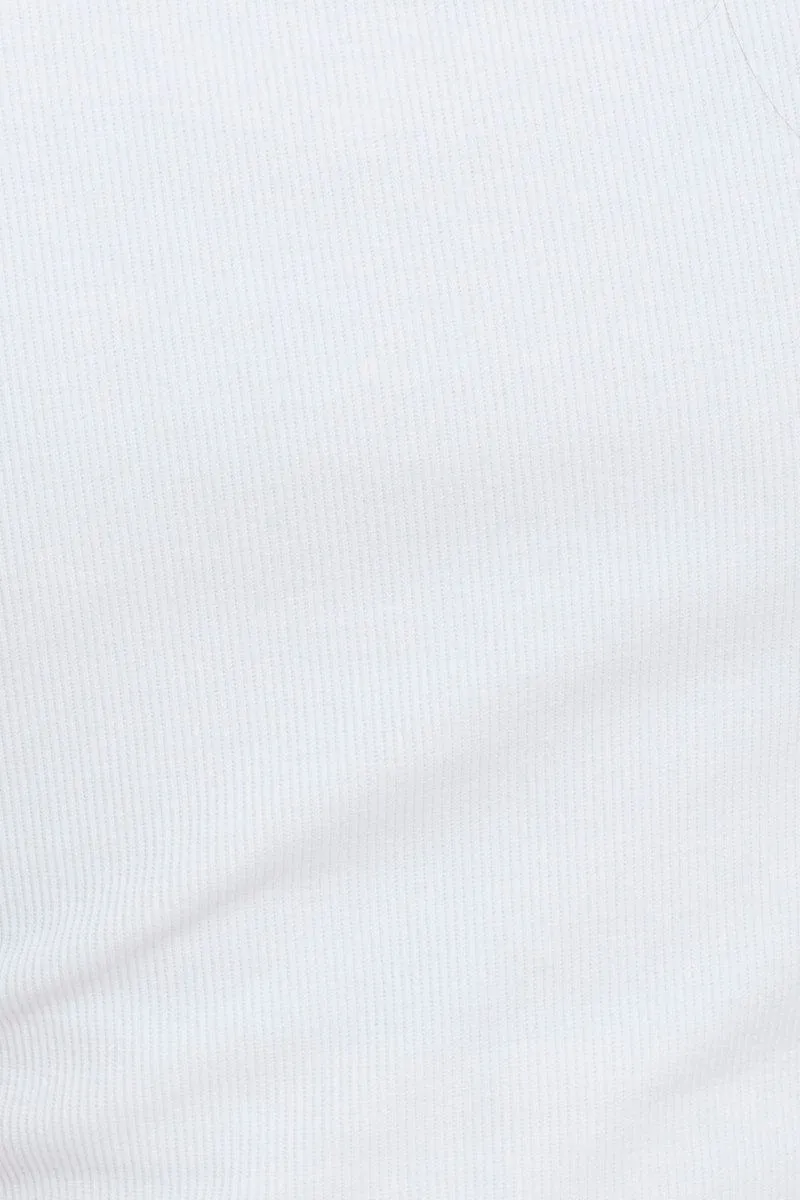 White Crop Top