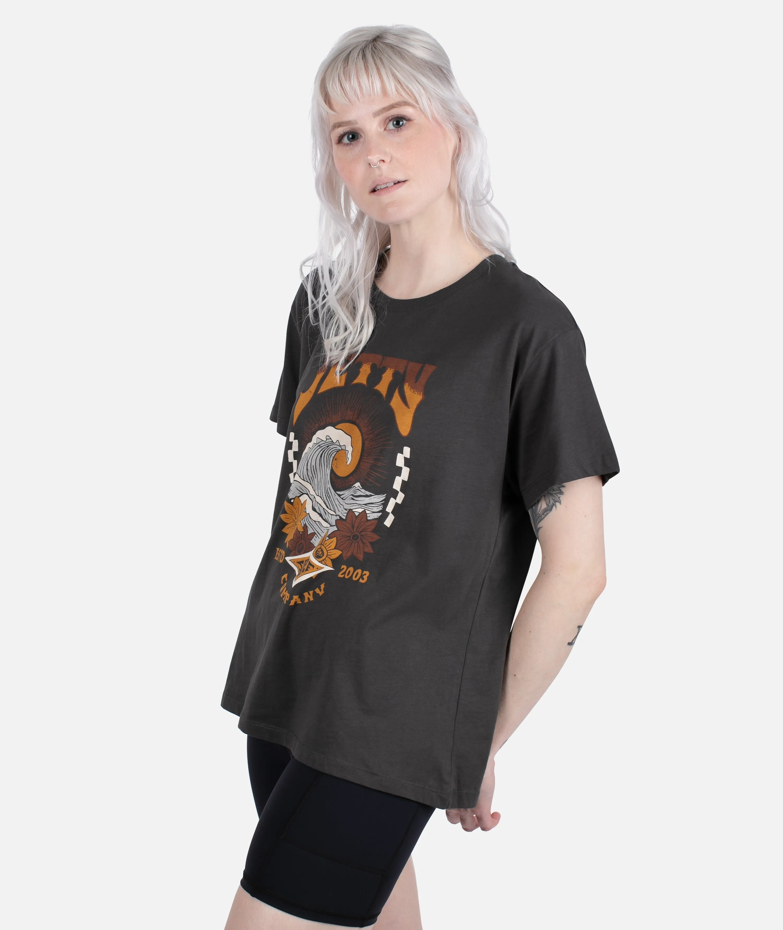 Whitecap Tee - Black
